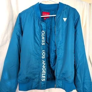 Guess Blue Puffer Jacket